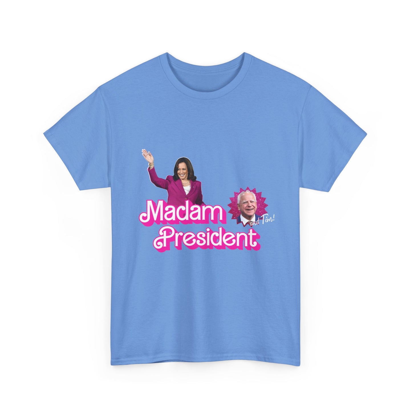 Madam President Kamala Harris and Tim Barbie T-Shirt