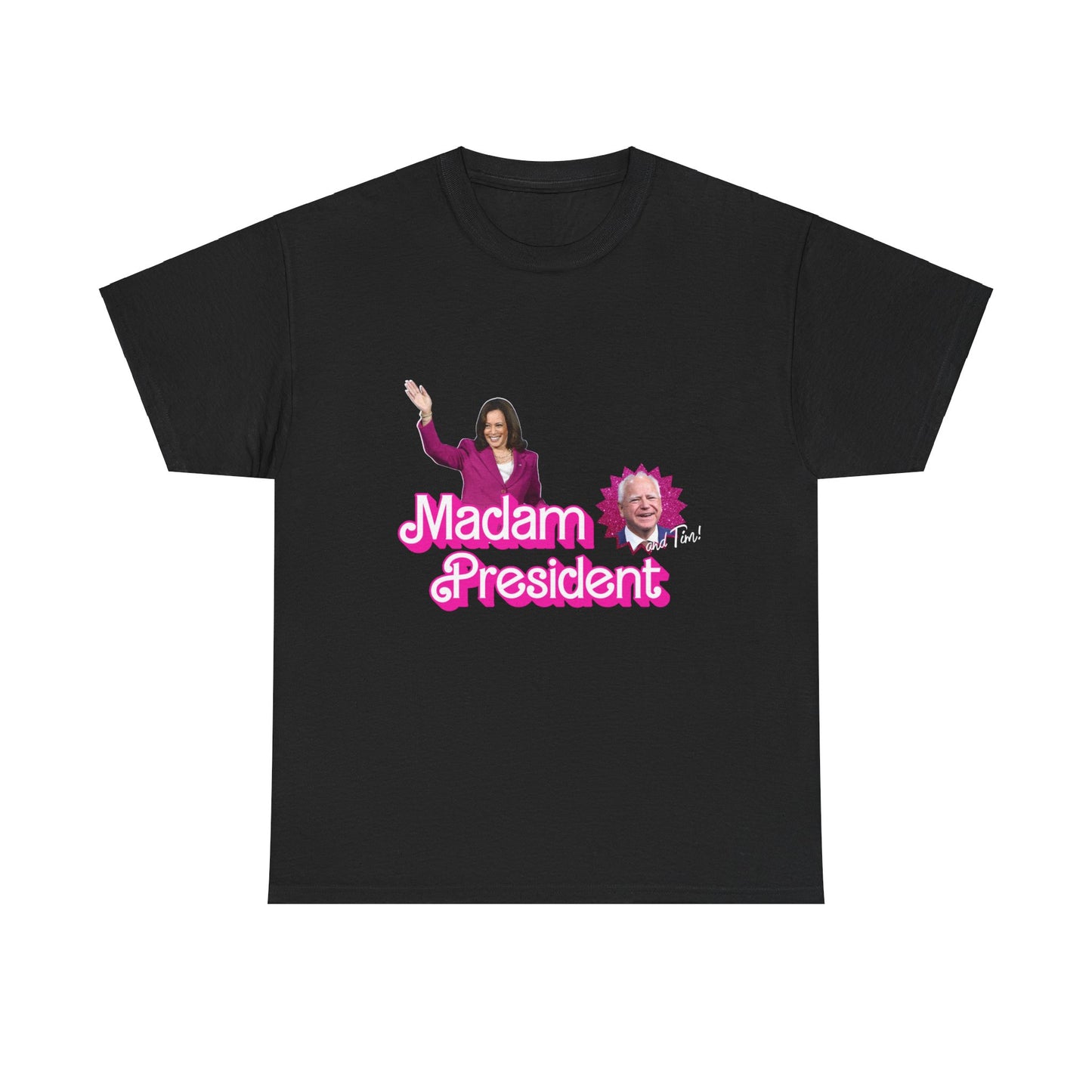 Madam President Kamala Harris and Tim Barbie T-Shirt