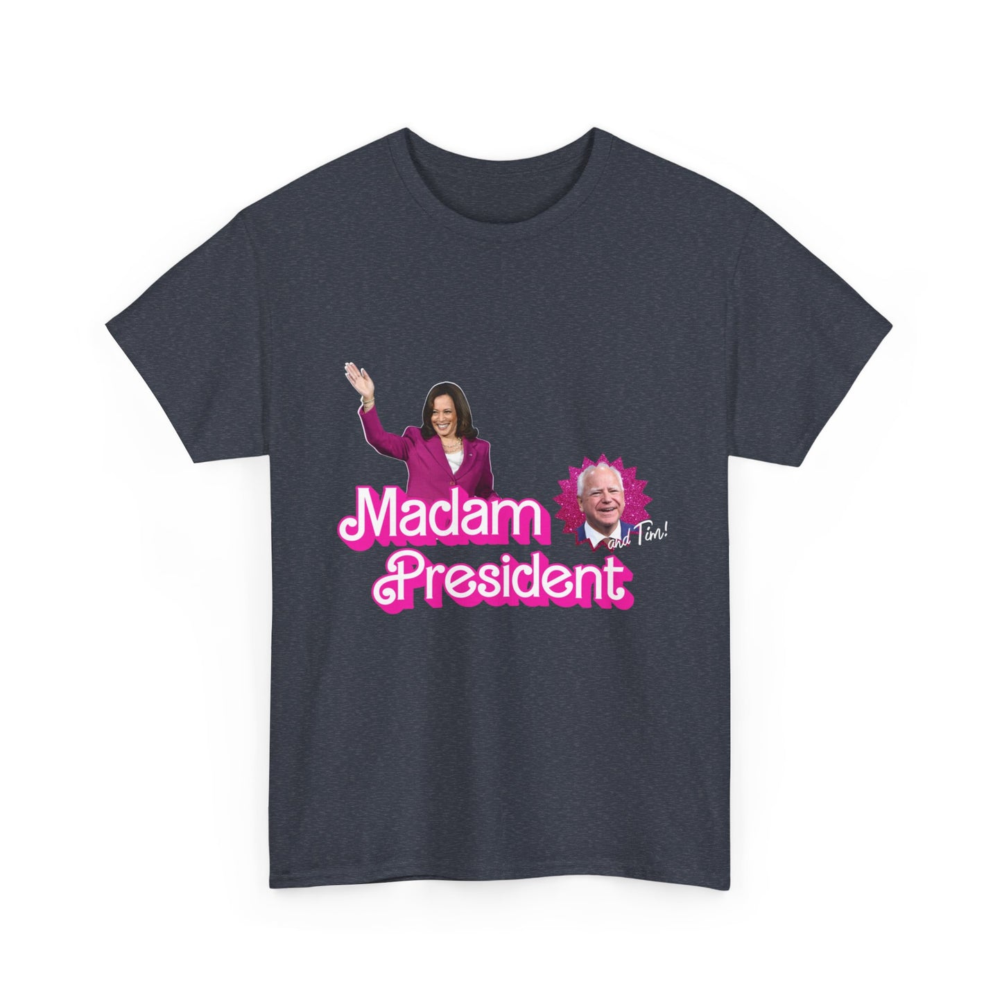 Madam President Kamala Harris and Tim Barbie T-Shirt