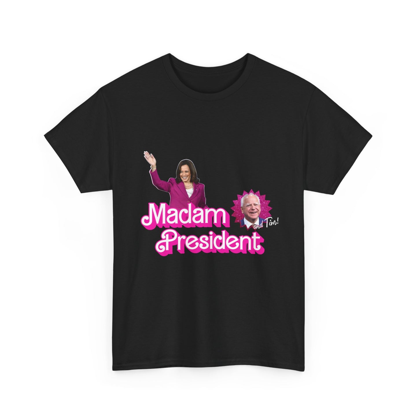 Madam President Kamala Harris and Tim Barbie T-Shirt