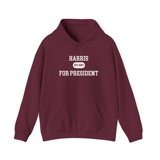 Harris For President Hoodie Crimson/Cream