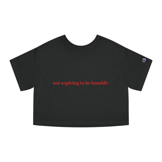 Not Aspiring To Be Humble Kamala Harris Quote Tee Red