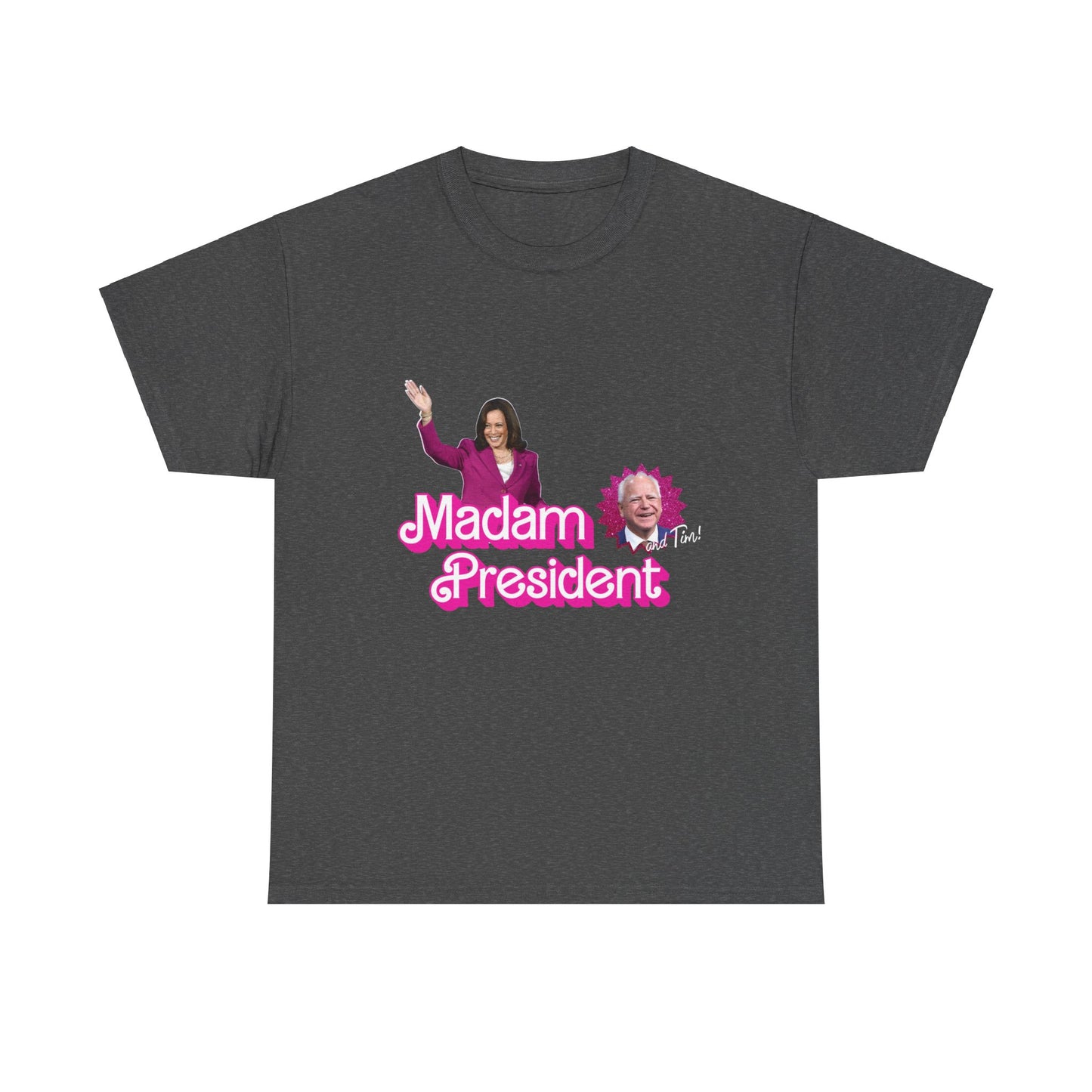 Madam President Kamala Harris and Tim Barbie T-Shirt