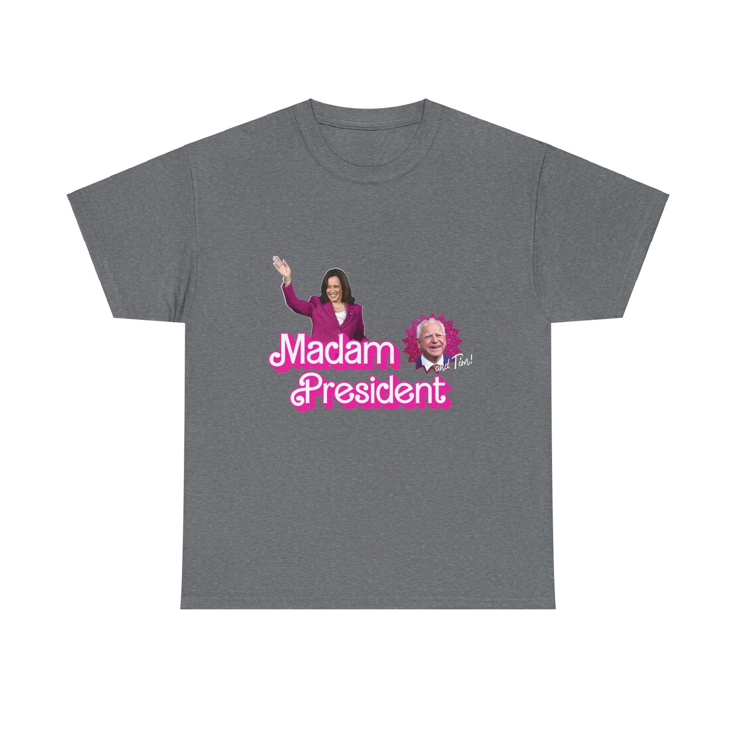 Madam President Kamala Harris and Tim Barbie T-Shirt