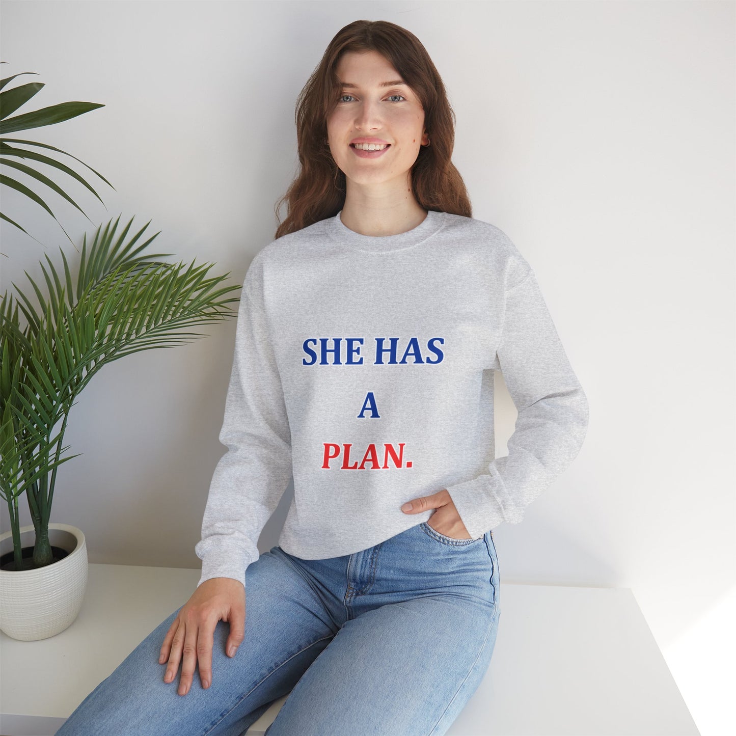 She Has A Plan Crewneck