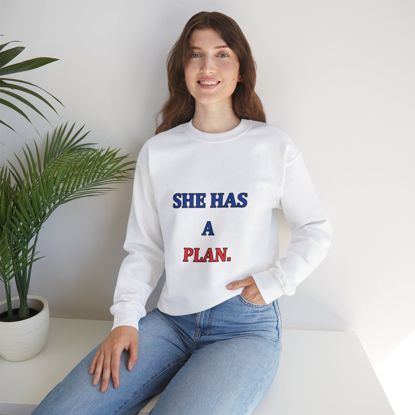 She Has A Plan Crewneck