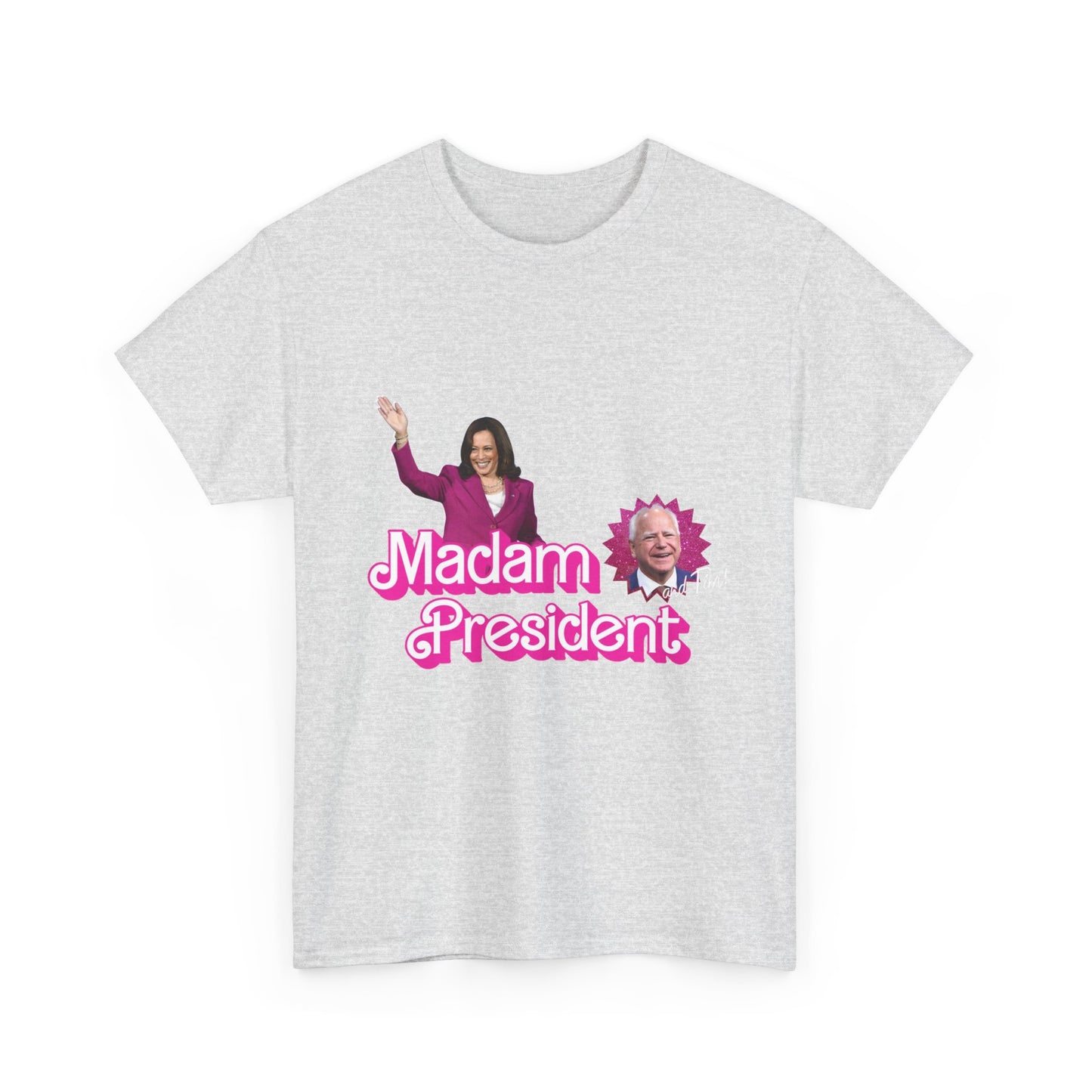 Madam President Kamala Harris and Tim Barbie T-Shirt