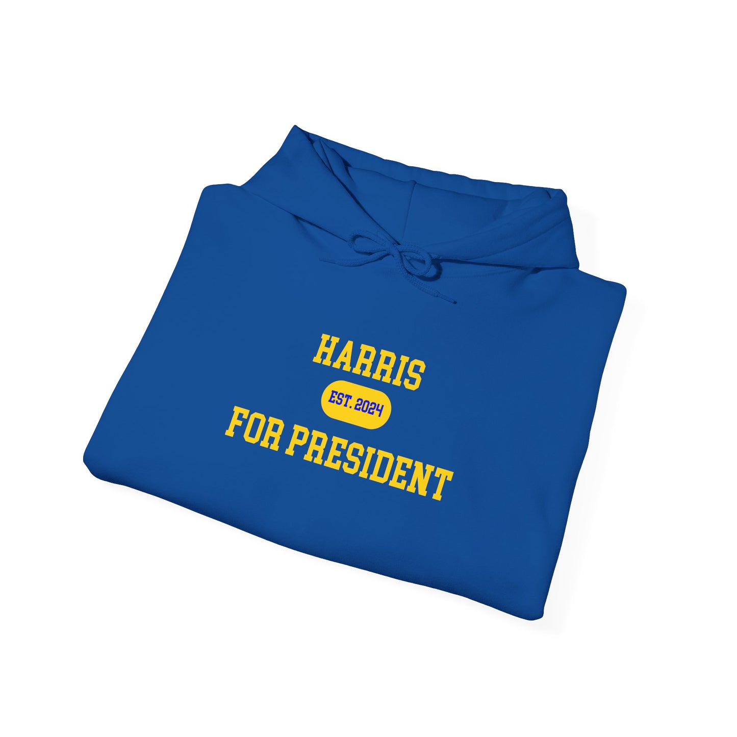 Harris For President Hoodie Royal Blue/Gold