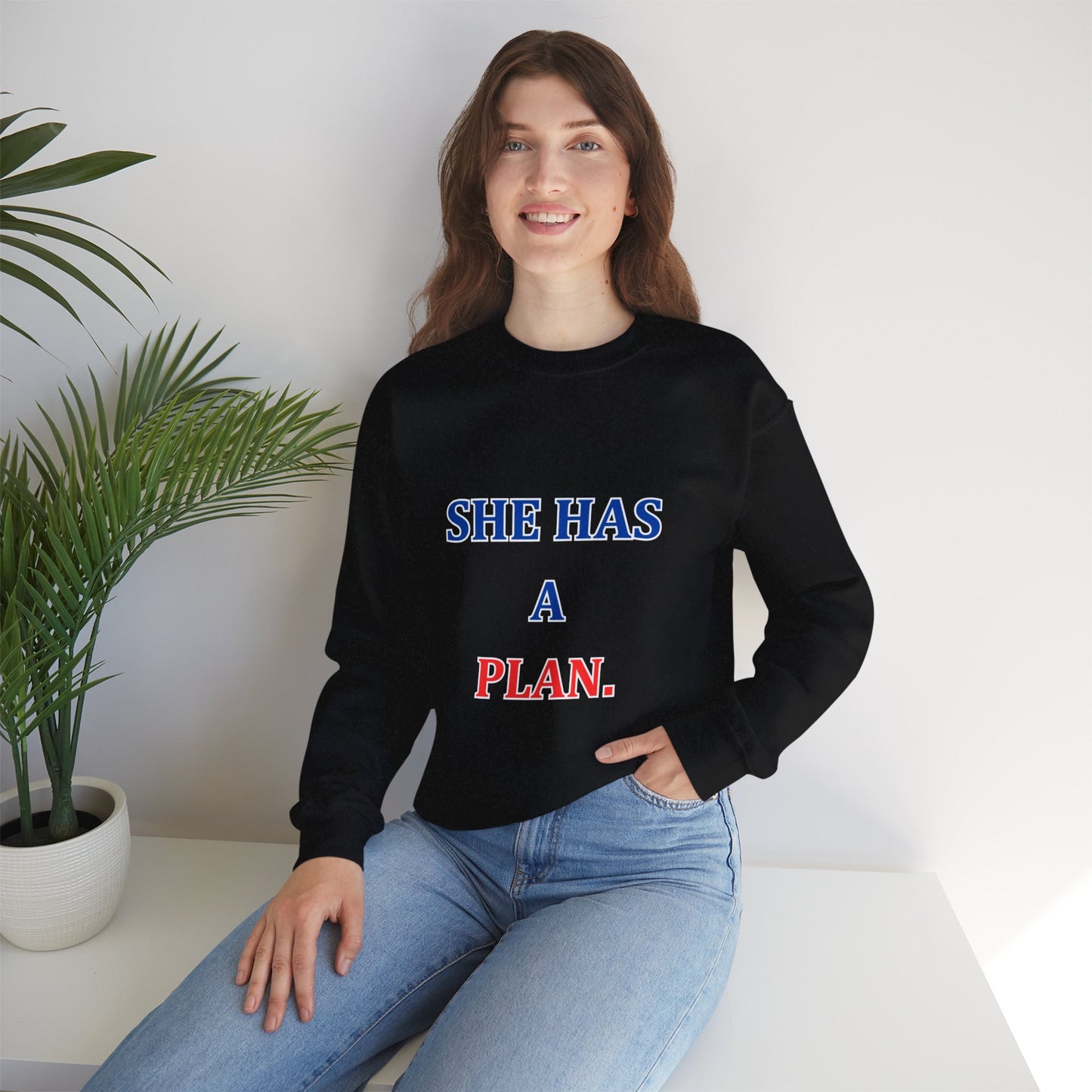 She Has A Plan Crewneck