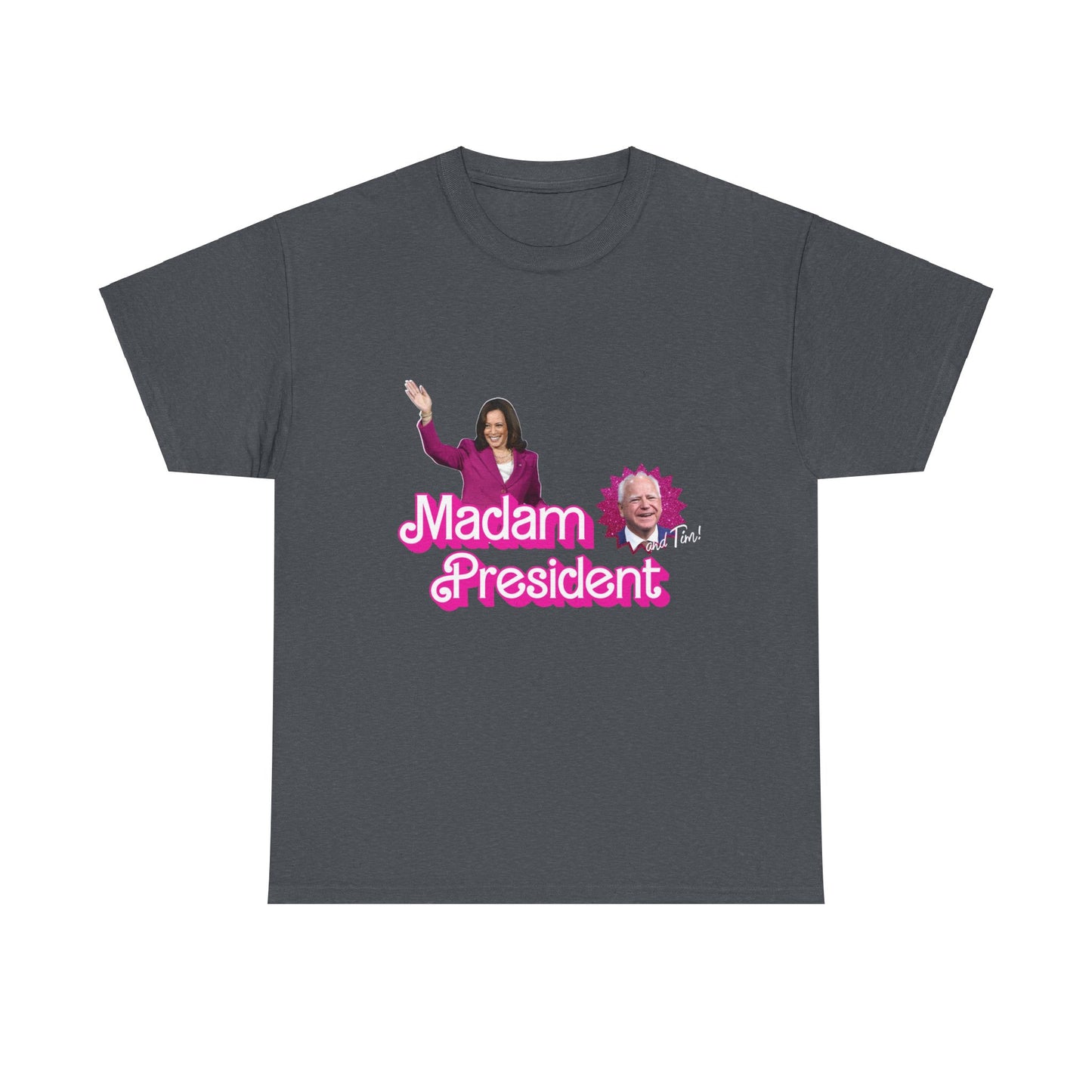 Madam President Kamala Harris and Tim Barbie T-Shirt