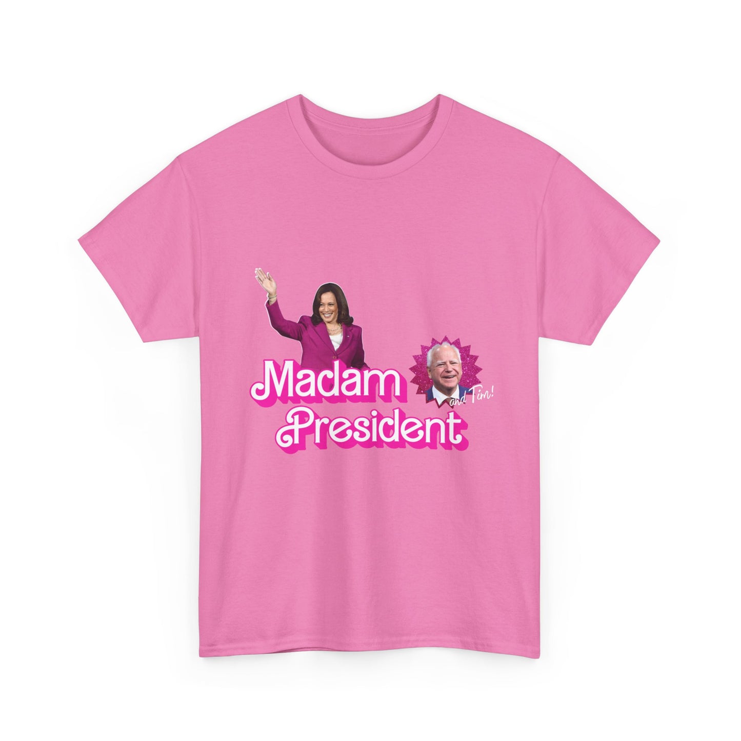 Madam President Kamala Harris and Tim Barbie T-Shirt