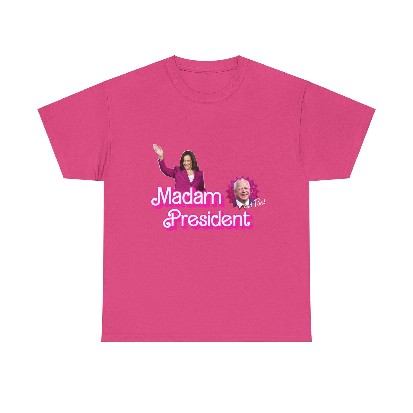 Madam President Kamala Harris and Tim Barbie T-Shirt