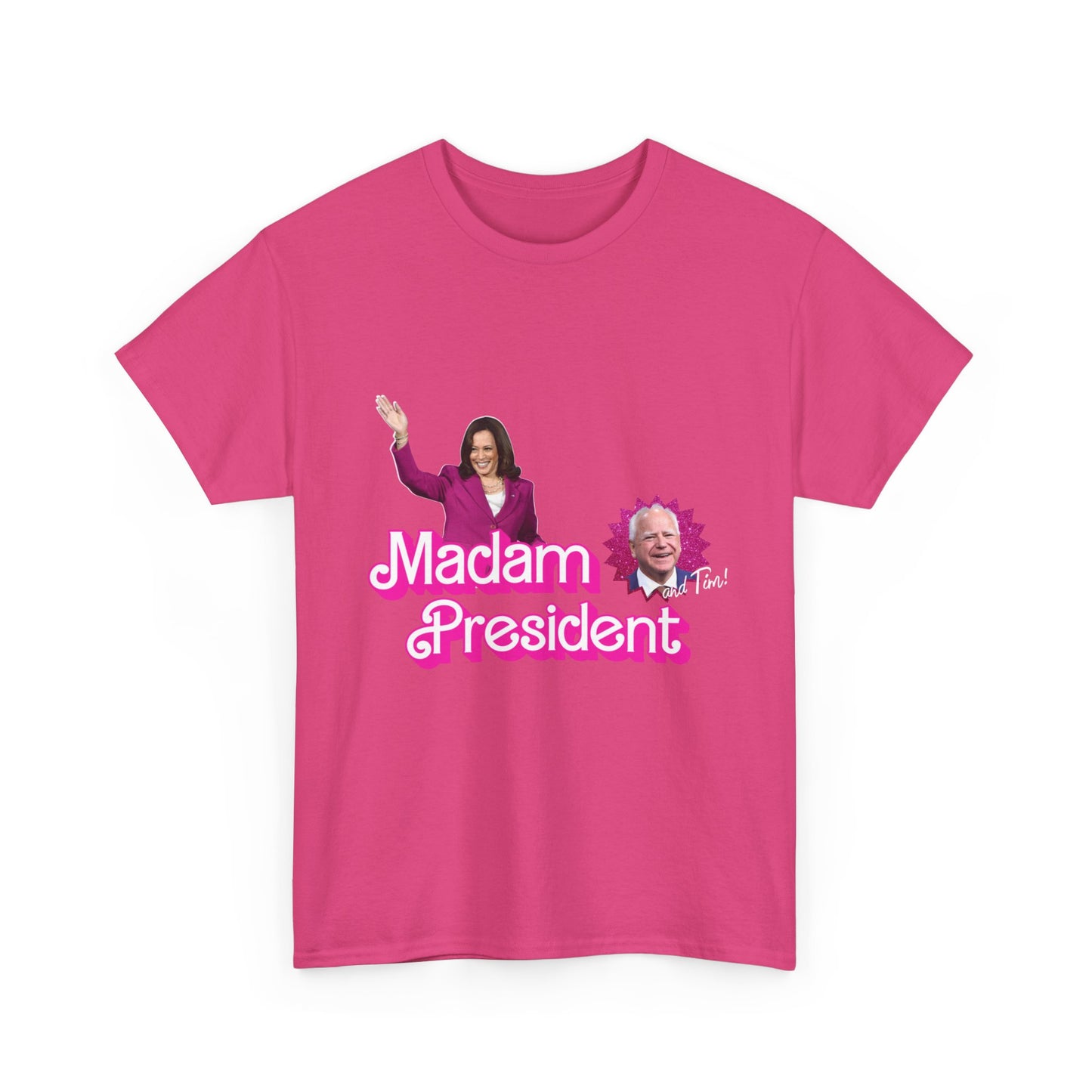 Madam President Kamala Harris and Tim Barbie T-Shirt