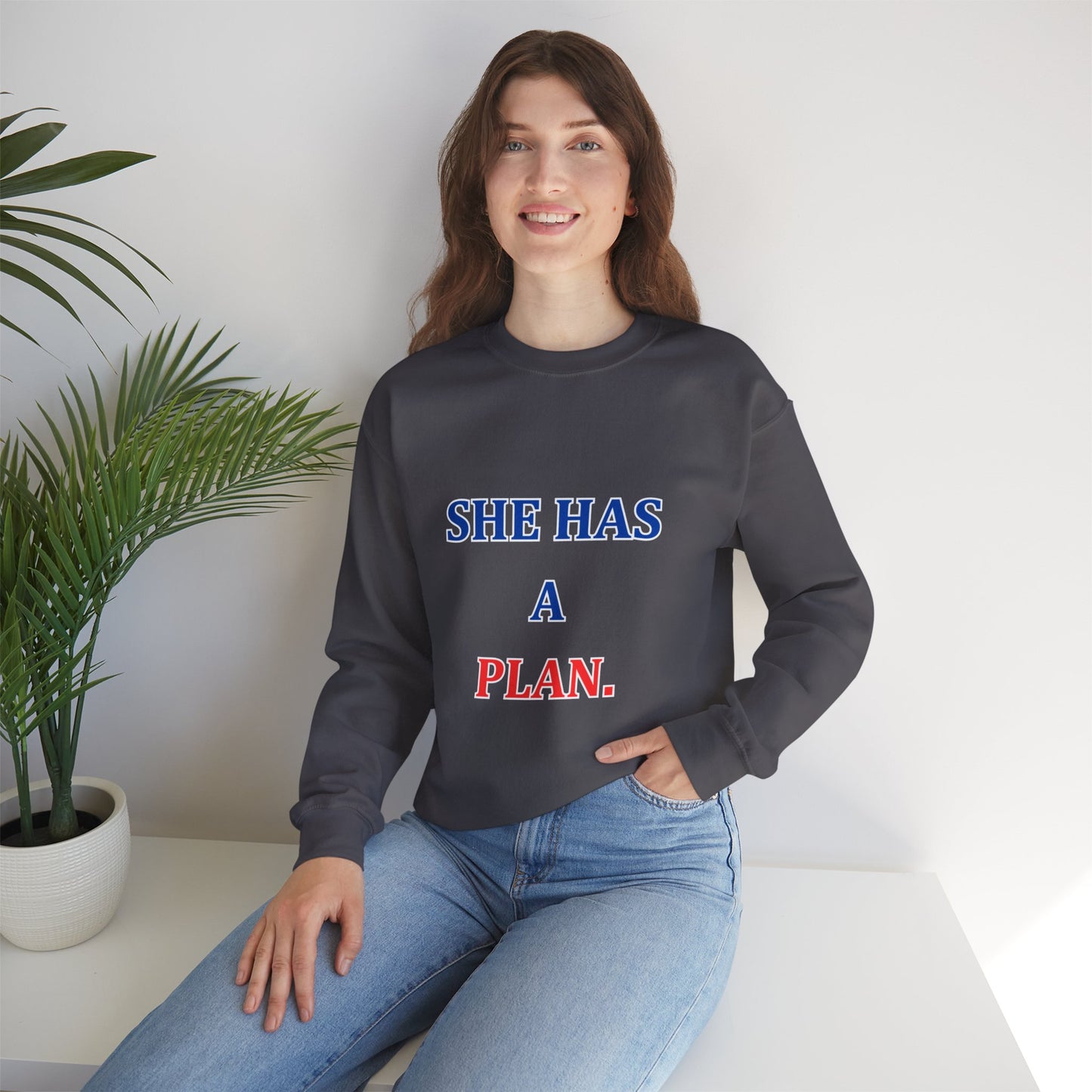 She Has A Plan Crewneck