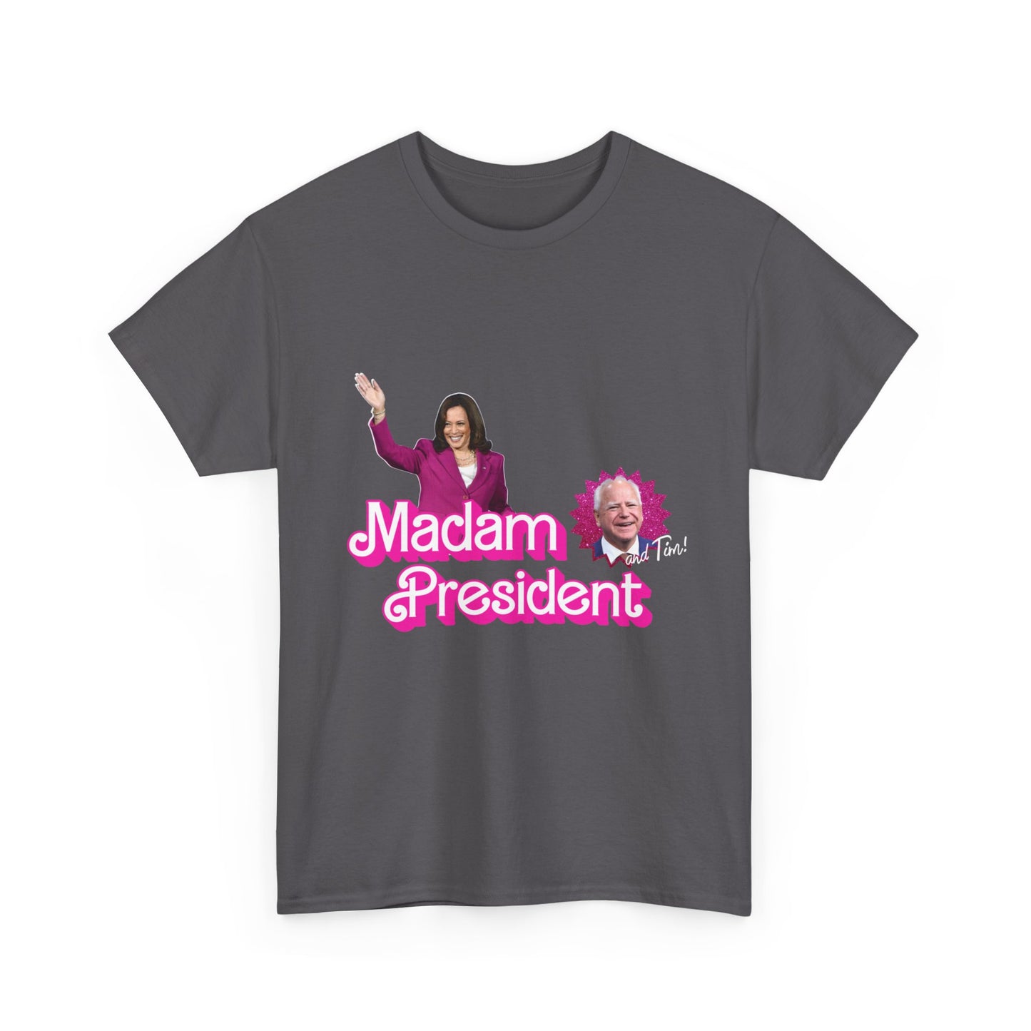 Madam President Kamala Harris and Tim Barbie T-Shirt