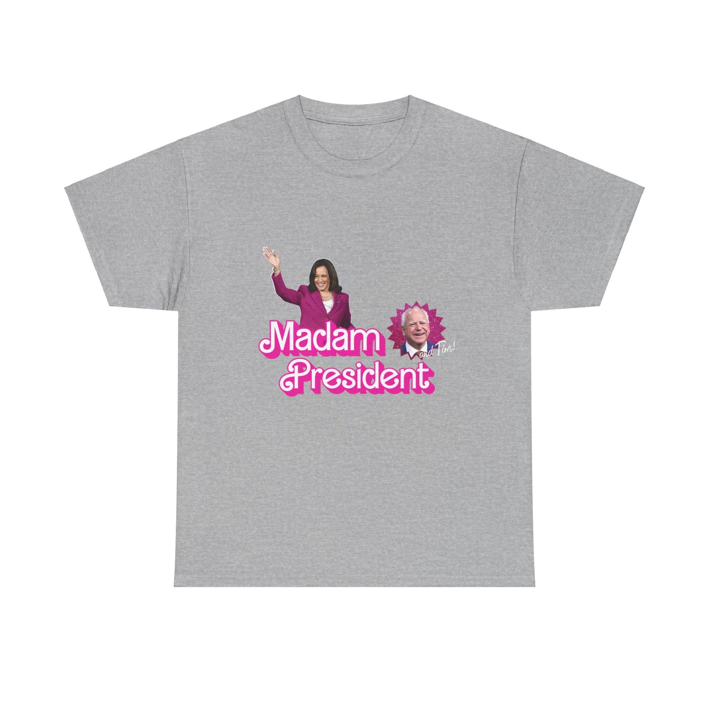 Madam President Kamala Harris and Tim Barbie T-Shirt