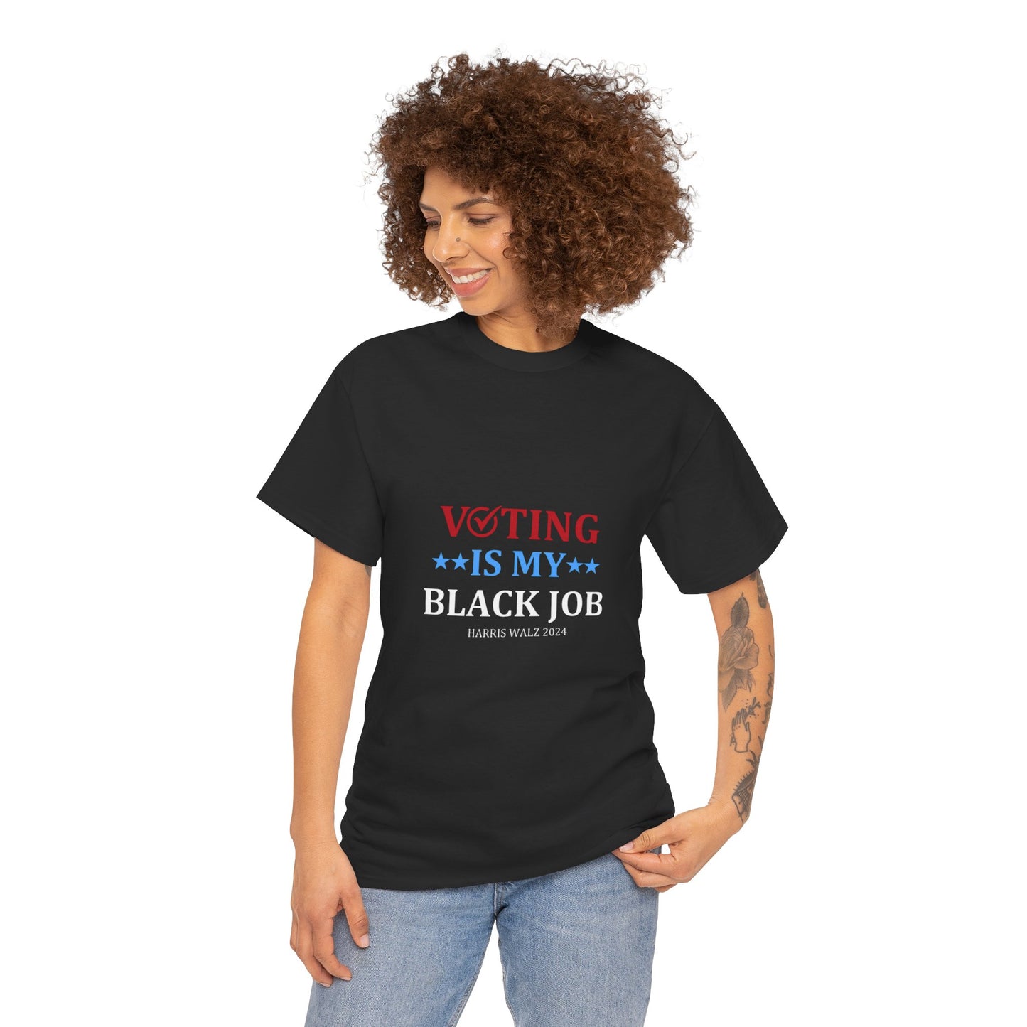 Voting Is My Black Job T-Shirt