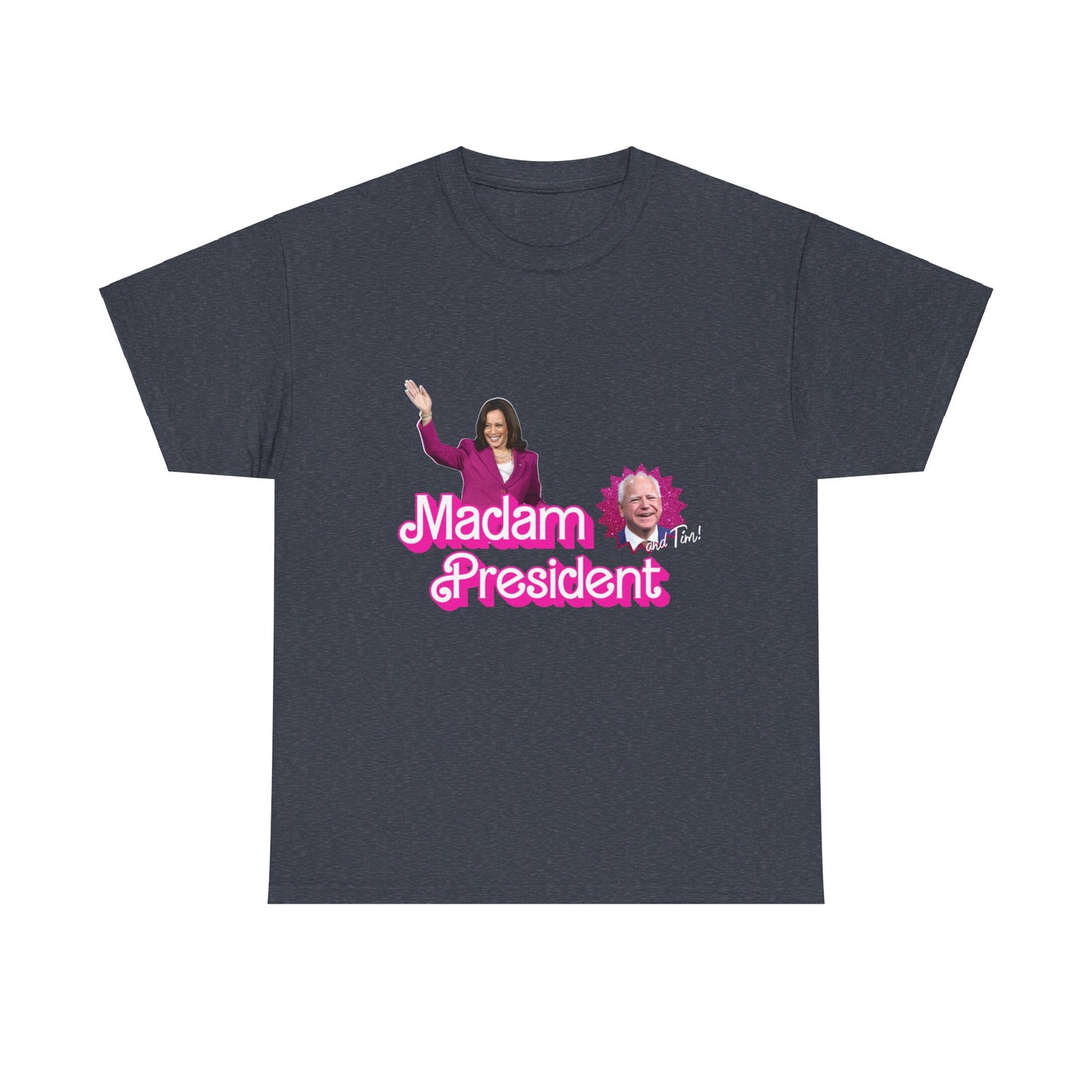 Madam President Kamala Harris and Tim Barbie T-Shirt