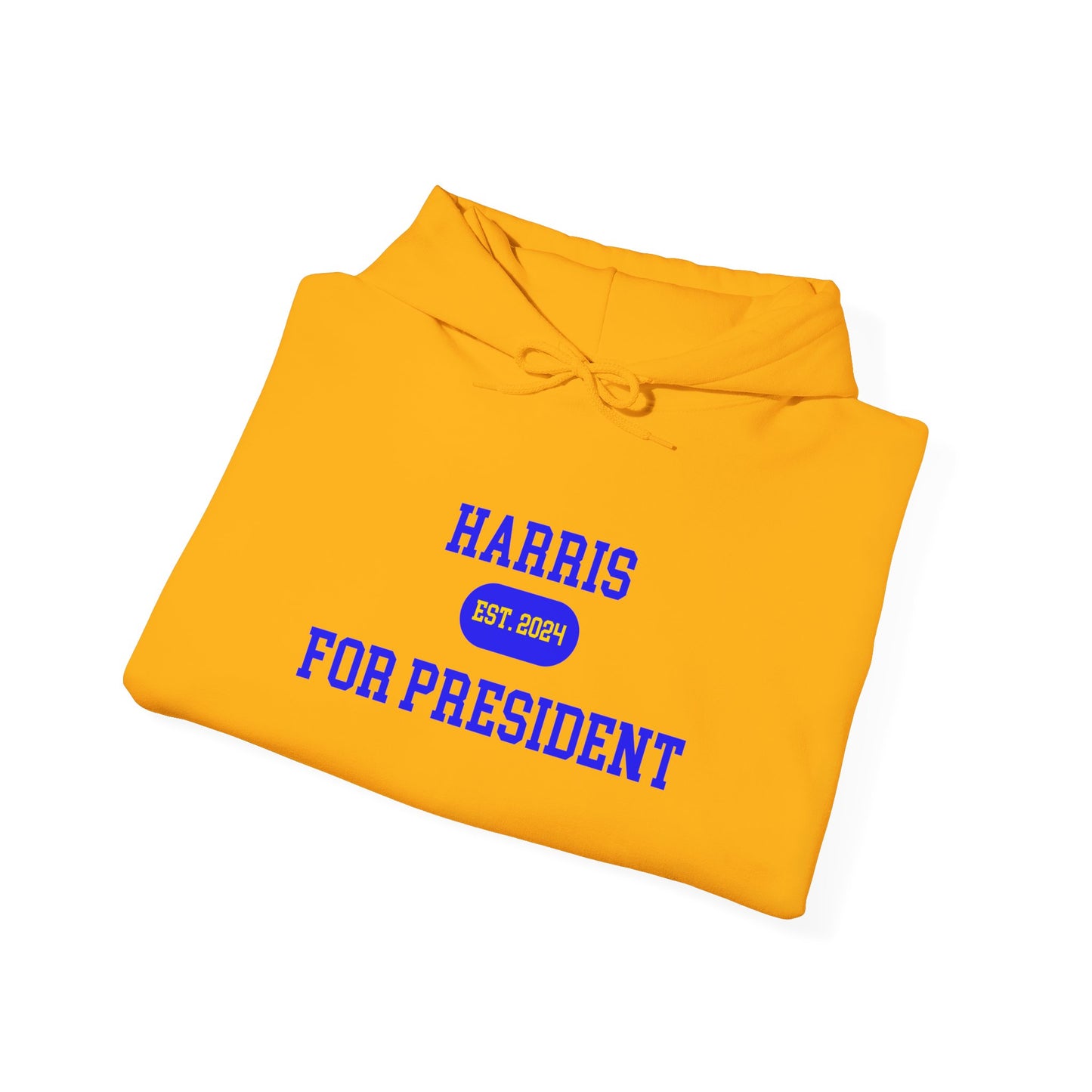 Harris For President Hoodie Royal Blue/Gold